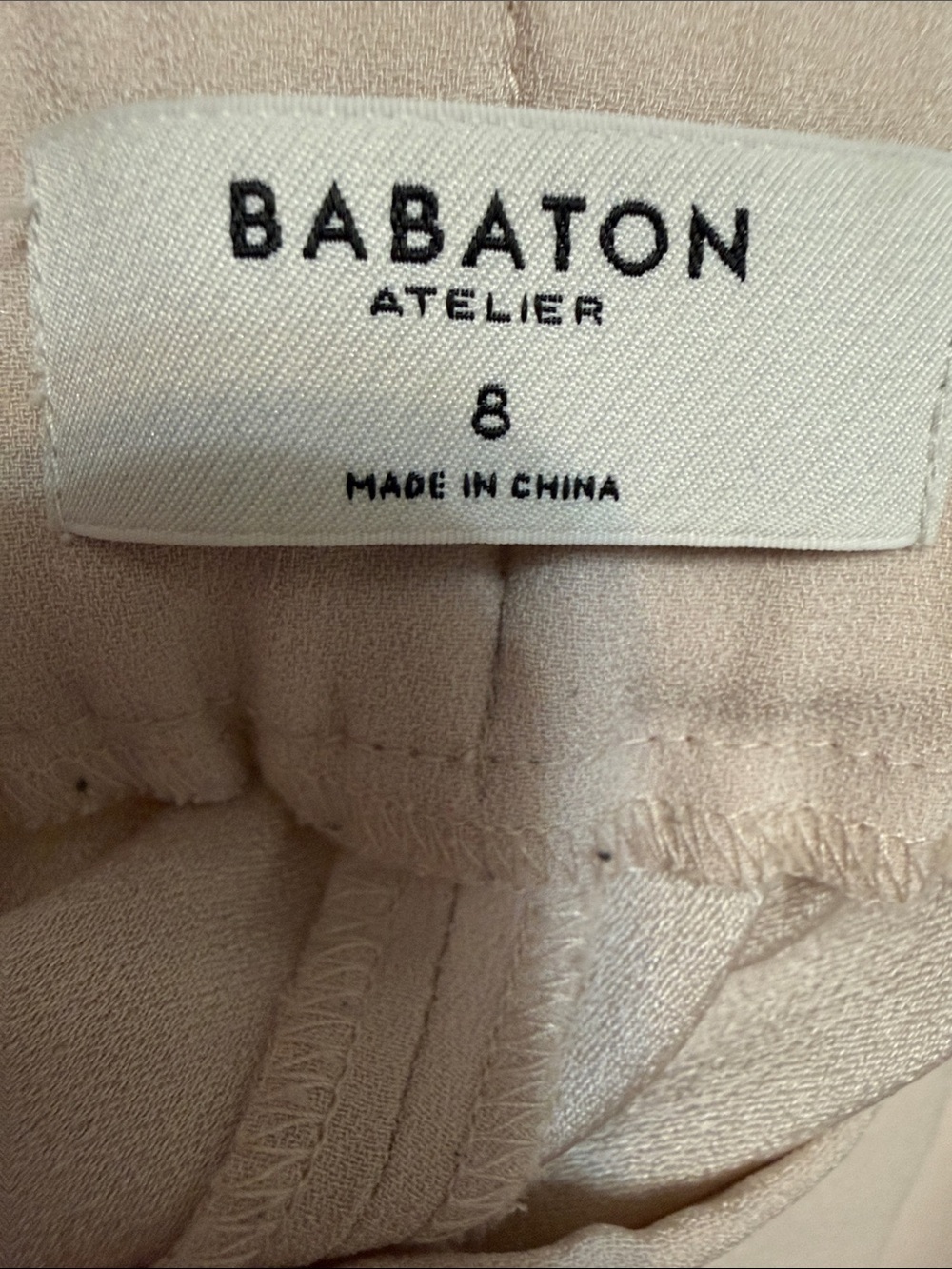 Aritzia pants nude pink